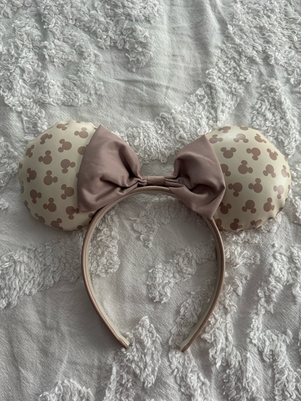 Disney Ears - Cream & Light Brown